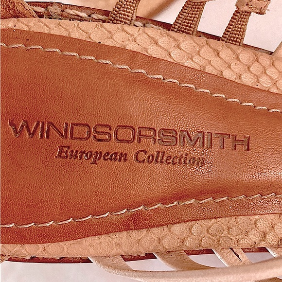 WINDSOR SMITH natural leather Strappy heels - Picture 10 of 11